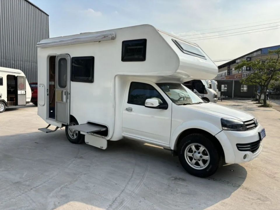 【二手房车】17年长城览众c5四驱皮卡房车