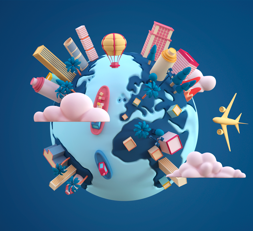 c4d设计作品欣赏