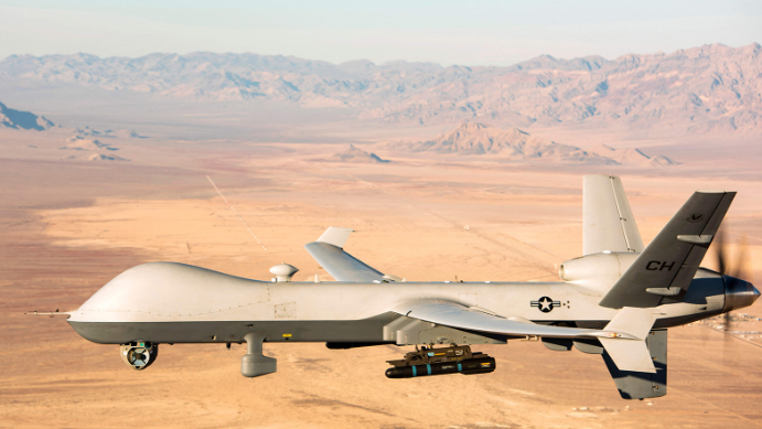 又一架美军mq-9"死神"无人机被击落!