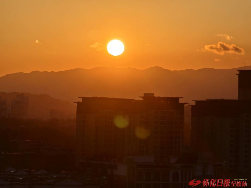 图说 | 美丽怀化之晨曦光影