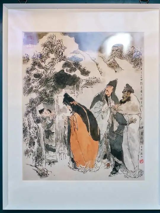 从戴敦邦插画中重温四大名著