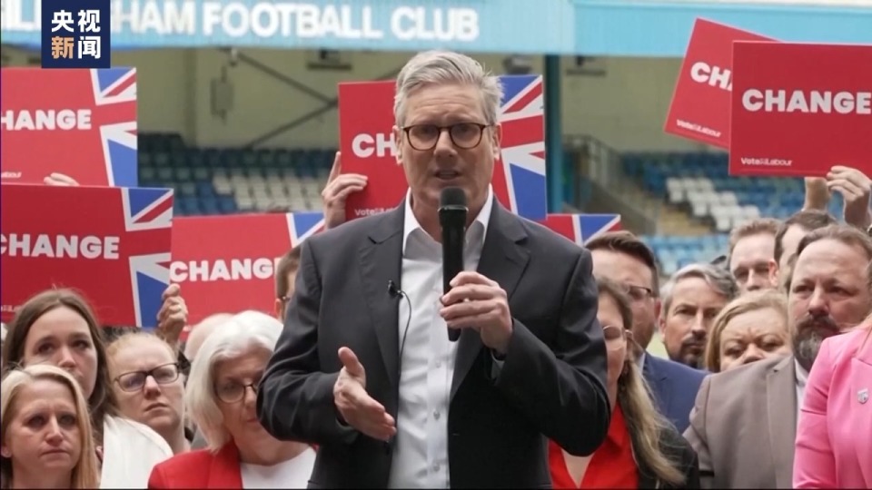 计票结果显示英国工党在议会下院选举中获胜_腾讯新闻