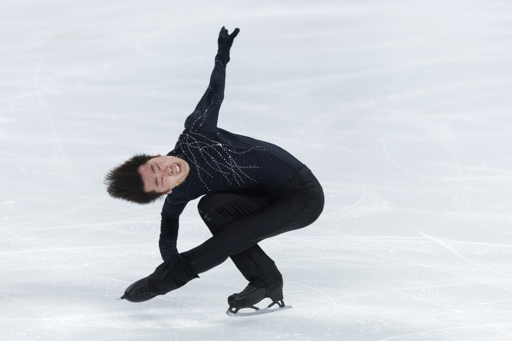 花样滑冰中国杯男单短节目赛况