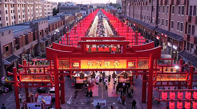 包头市九原区消费热一夏经济火力旺