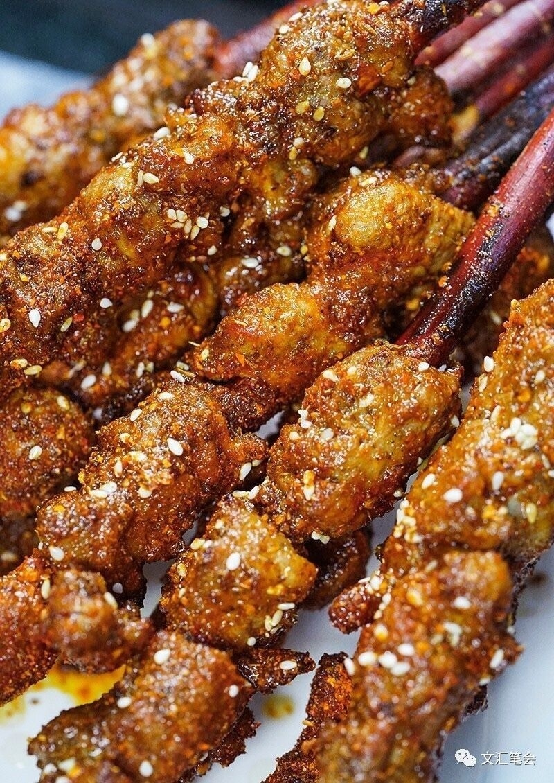 【新疆味道】红柳烤羊肉串|王族_腾讯新闻