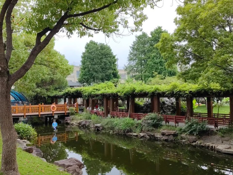 依水而建,风景如画!一起来了解"嘉"门口的特色公园