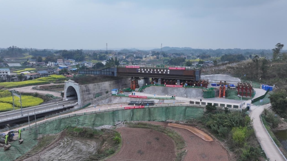 向家坝灌区建设全速推进北总干渠一期一步工程94条隧洞4月底全面贯通