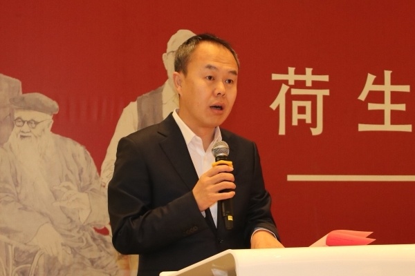 张强,市委常委,市委秘书长,宣传部部长王明厚,副市长翟永清及众多嘉宾