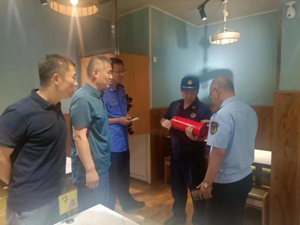 平安台东|市北区台东街道开展端午节前安全生产联合检查