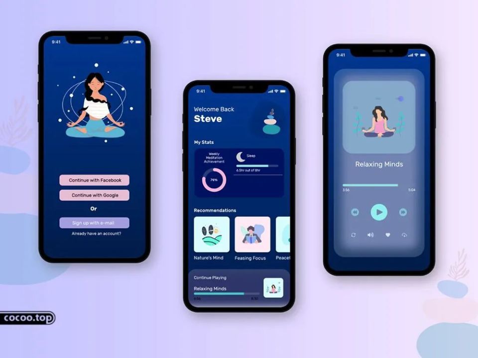 国外app界面设计