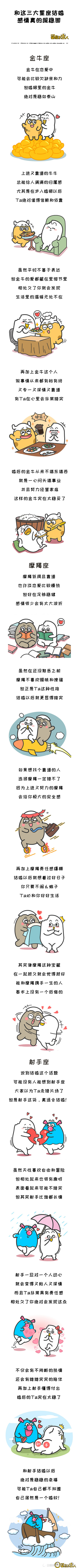 和这三大星座结婚,感情真的超稳固