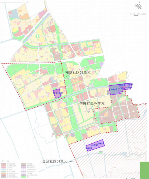 梅陇春申塘城规划图片