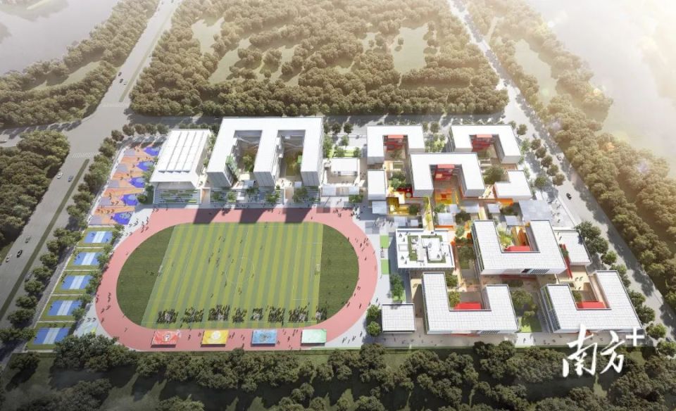 乐从第二实验小学3种设计方案出炉！你喜欢哪个？_腾讯新闻