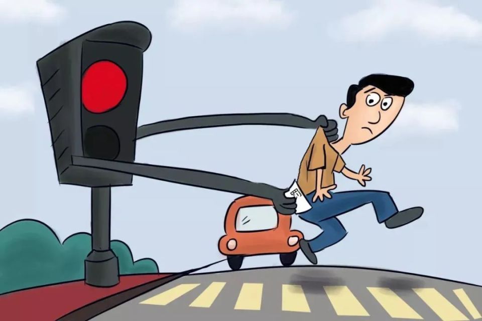 临泉交警 | 行人闯红灯曝光!_腾讯新闻