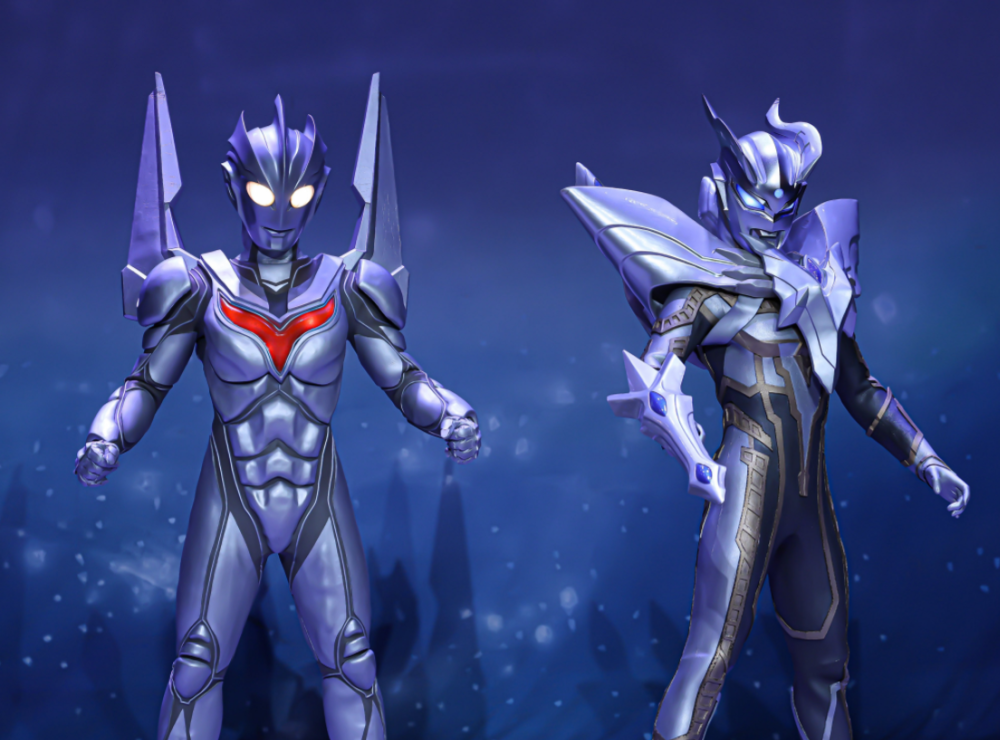 堪称战力无敌的奥特组合诺亚奥特曼和究极闪耀赛罗同框登场