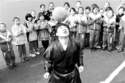 古齐文化扮靓现代校园