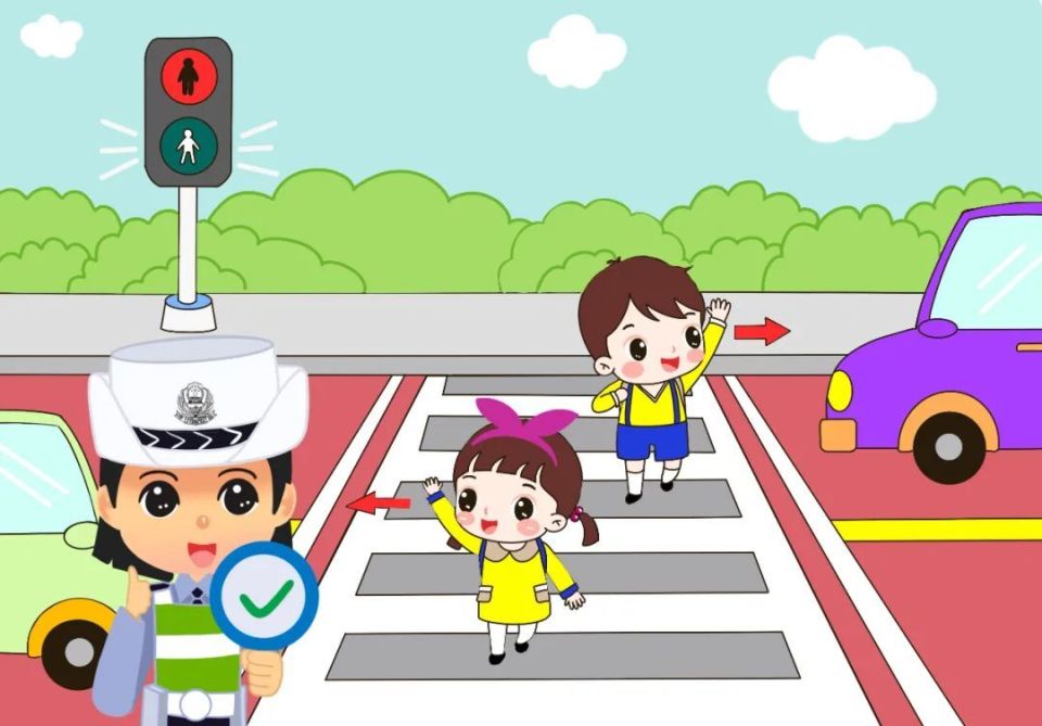 【六·一儿童节】库尔勒漫画:交通安全伴"童"行