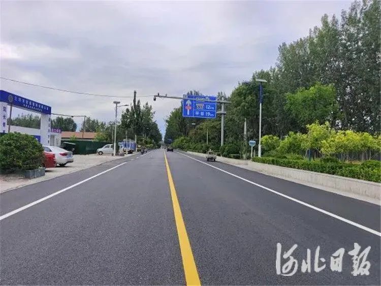 历经39天的紧张施工,国道通武线(g230)廊坊与北京交界至国道京抚线段