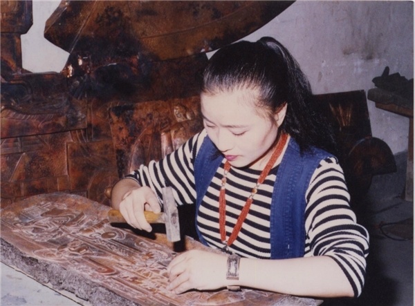 锻铜雕塑家黄世芳在北京市昌平区兴寿镇东新城村成功举办了个人铜雕