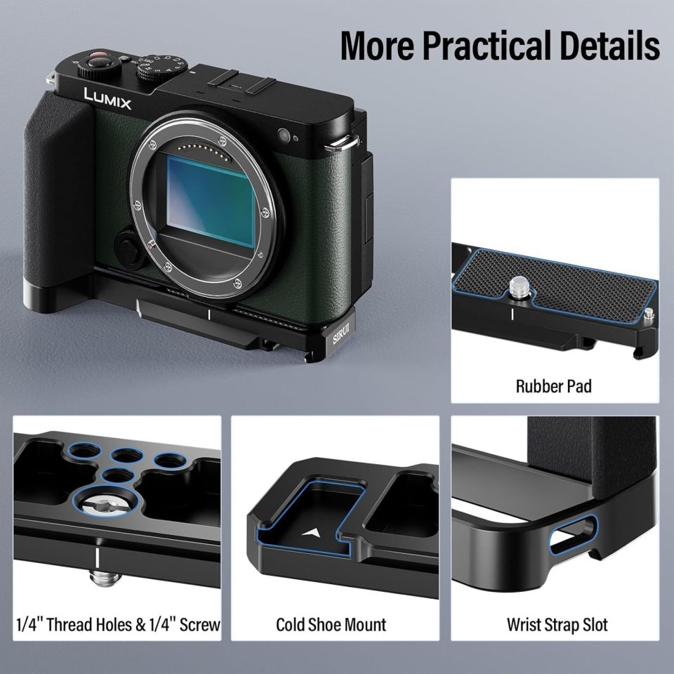 松下 lumix s9 相机更多海报曝光:翻转屏,有望售 1499 美元