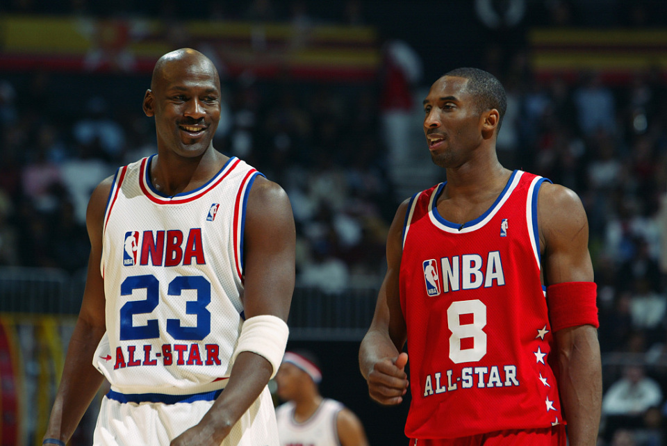 nba最经典全明星正赛乔科对位姚麦同场竞技一人力压ai抢风头