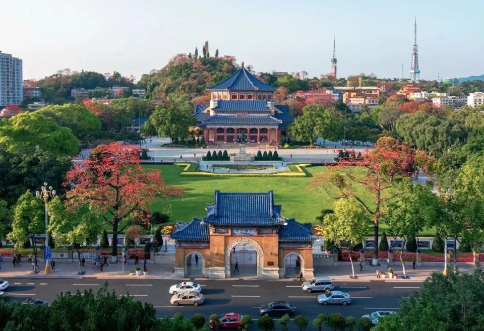 中山纪念堂入选首批"广州市古树公园"