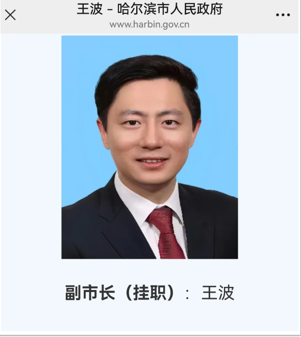 41岁王波挂职副省级城市副市长