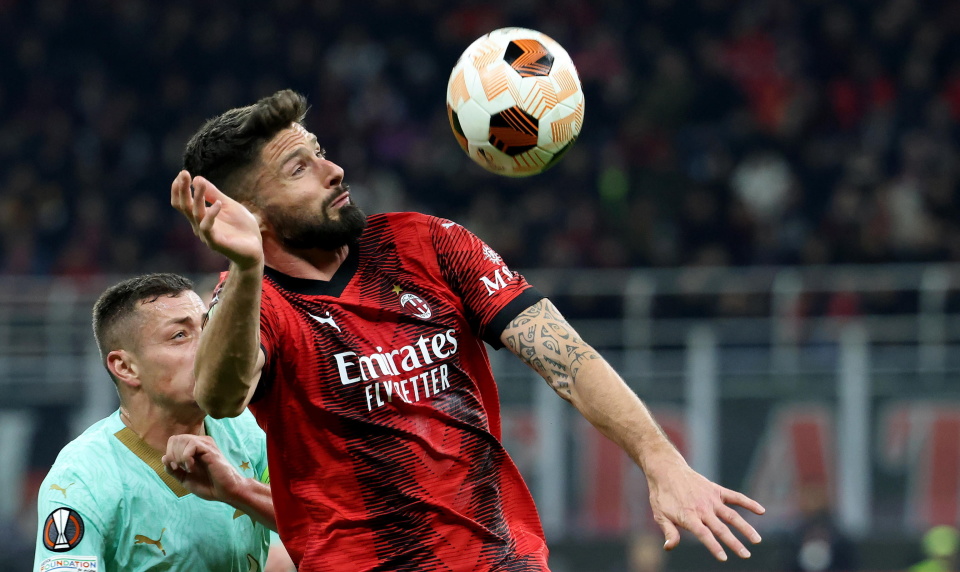 足球——欧罗巴联赛:ac米兰胜布拉格斯拉维亚