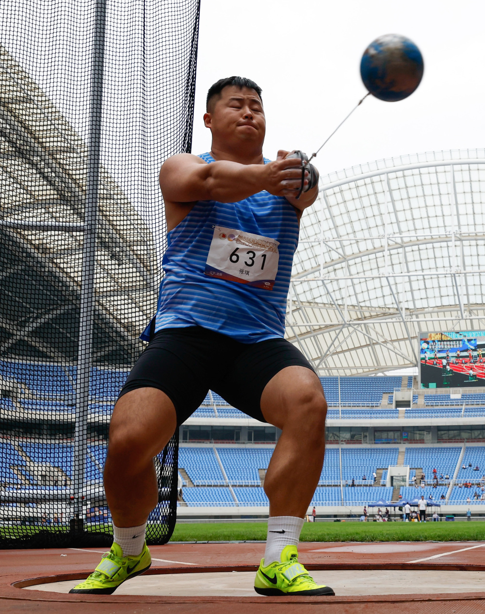 体育田径全国冠军赛男子链球赛况