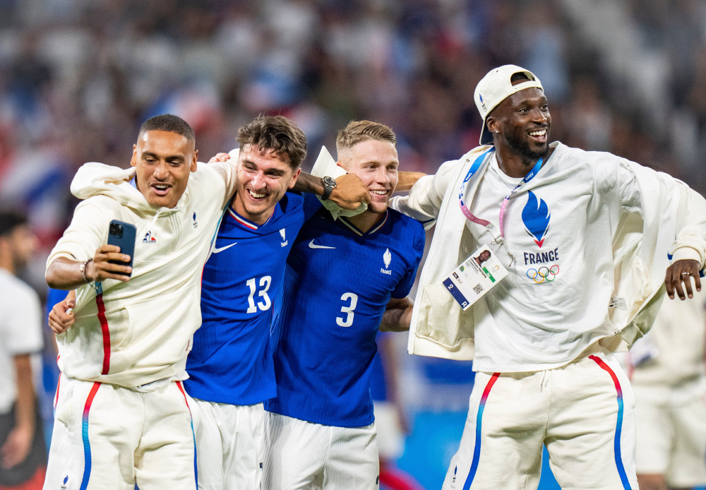 巴黎奥运会丨足球——男子半决赛:法国队战胜埃及队