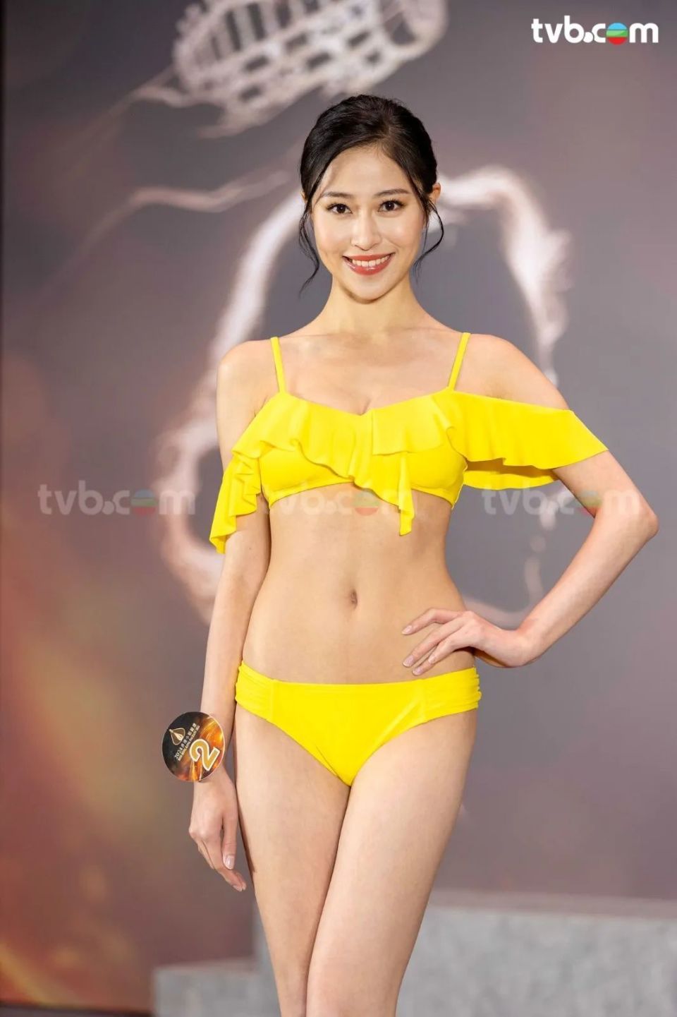2024年香港小姐15强佳丽比基尼照,身材好气质极佳