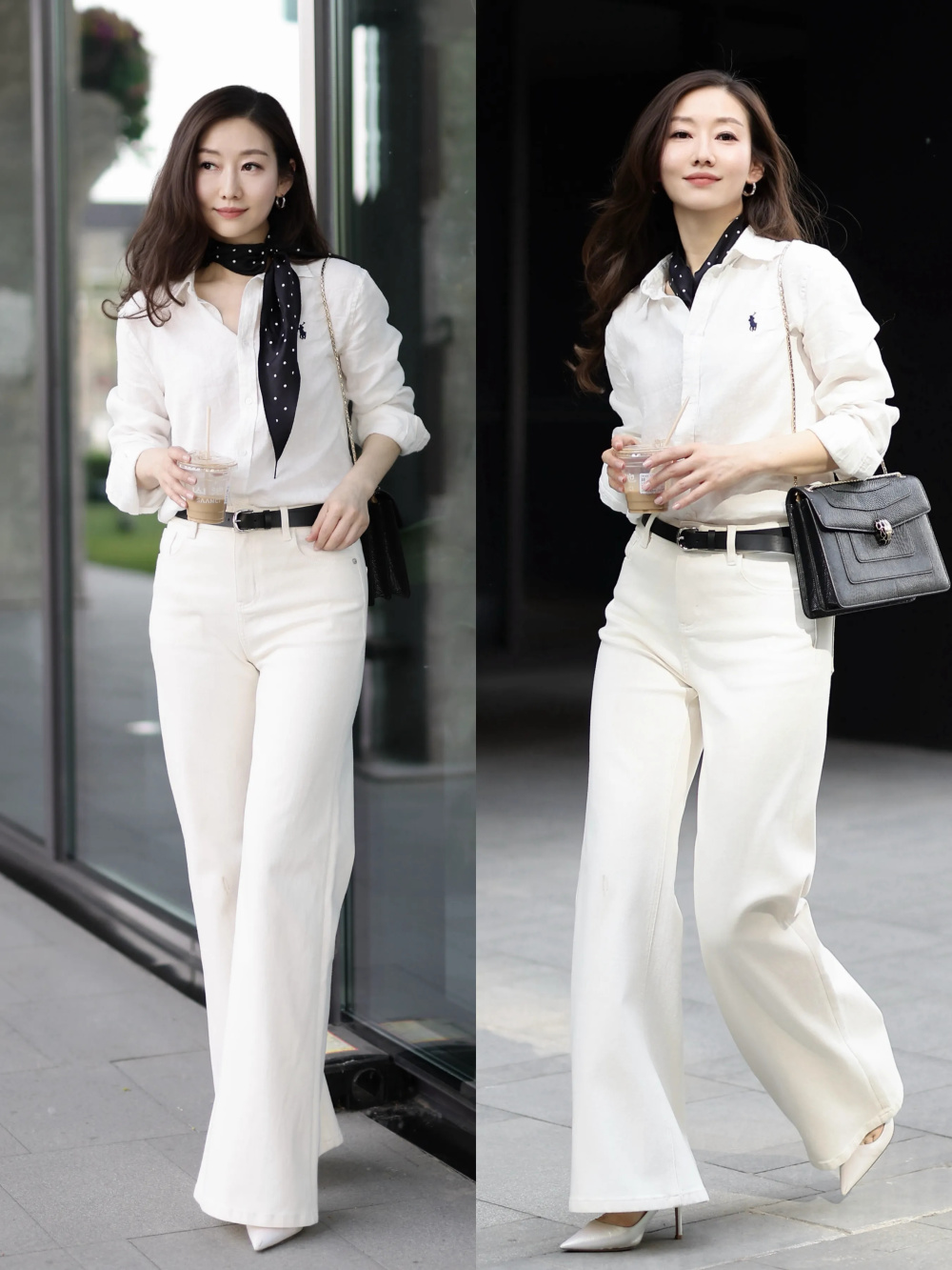 Gallery - Áo sơ mi đã trở nên vô cùng phổ biến trong mùa hè này, và chúng trông rất thanh lịch và sành điệu khi kết hợp với quần short, chân váy hoặc quần dài! - image 13