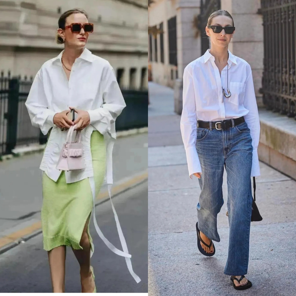 Gallery - Mặc áo sơ mi như thế nào vào mùa hè khi bạn 40 tuổi? Hãy cùng tìm hiểu 3 mẹo phối đồ để có vẻ ngoài tinh tế và sang trọng! - image 11