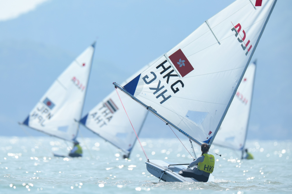 帆船女子单人艇爱尔卡6第五日赛况