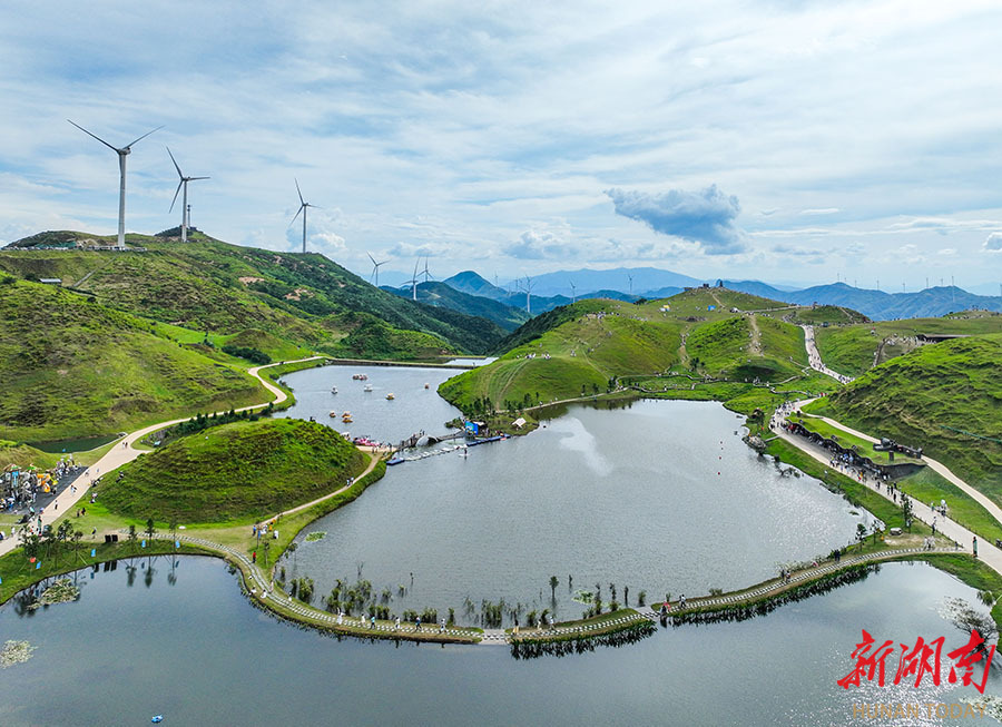 仰天湖大草原"热度狂飙"