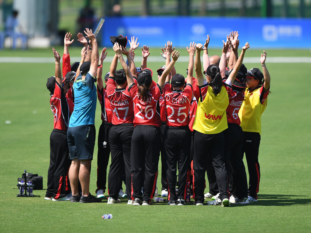 中国香港队夺得东亚杯女子板球锦标赛冠军