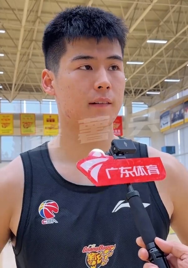 为何热身赛不打？广东新星透露自身情况 还要静养一段时间