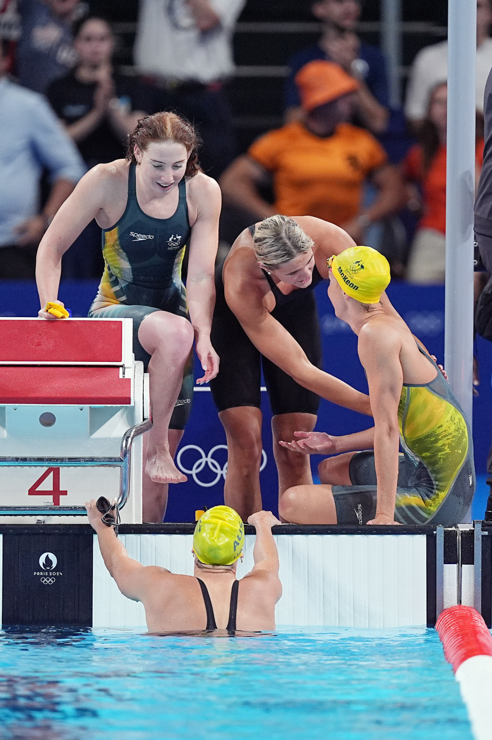 巴黎奥运会丨游泳——女子4x100米自由泳接力决赛赛况