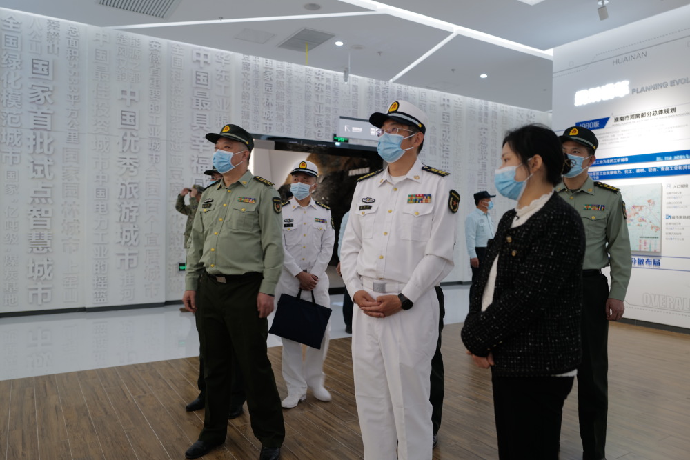 安徽省淮南军分区组织官兵参观驻地城市规划馆_腾讯新闻