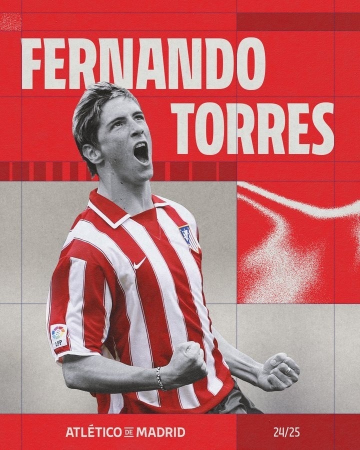 自从退役后,托雷斯一直在马竞工作,最