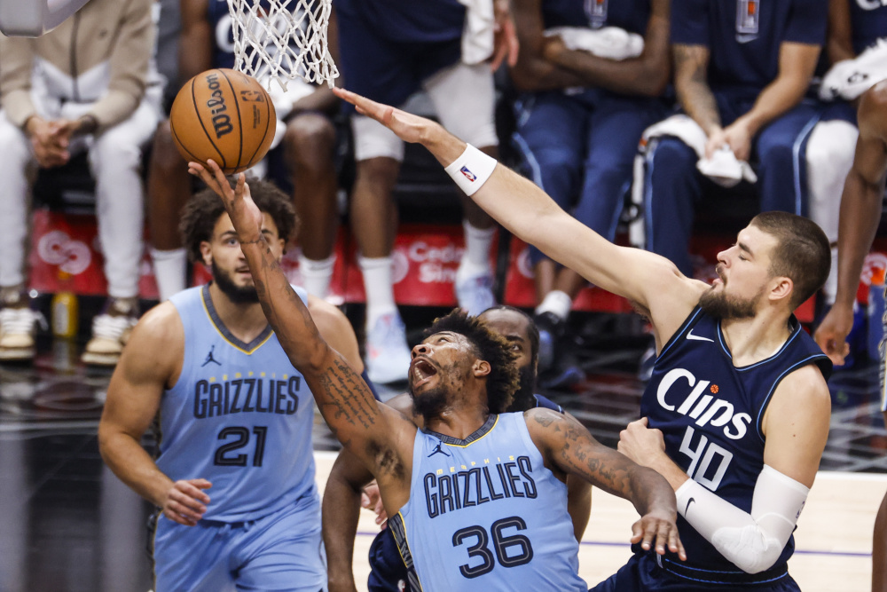 篮球nba常规赛灰熊胜快船