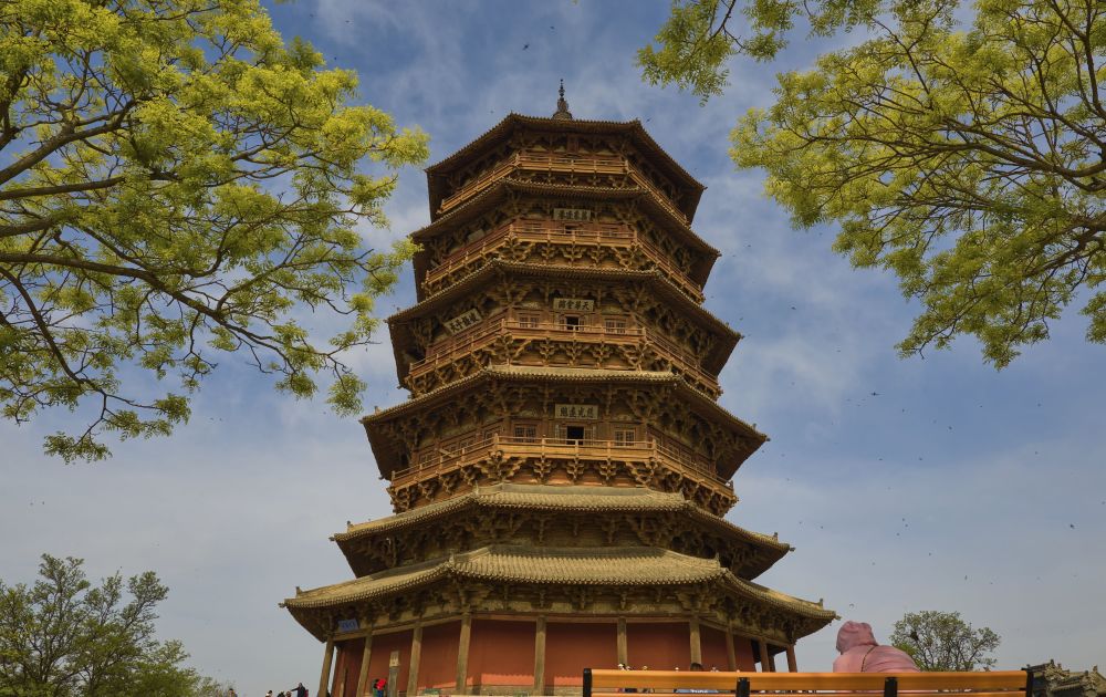 ai让应县木塔"活"起来