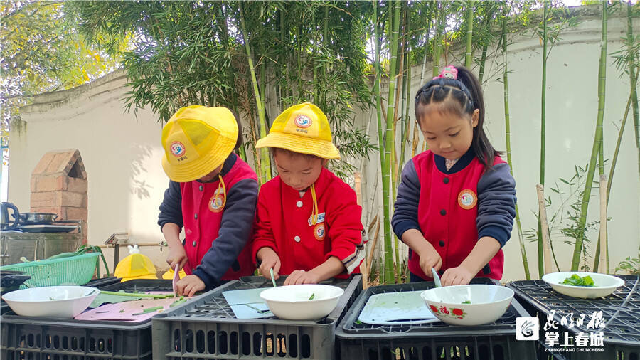 嵩明县小街镇中心幼儿园小街园区小朋友开起"农家乐"