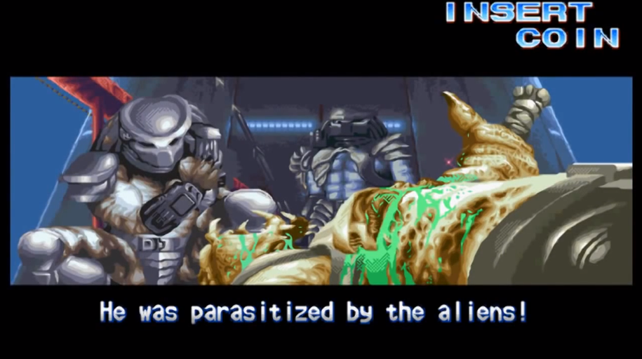 街机《异形大战铁血战士》,capcom巅峰闯关游戏,当年有多好玩?