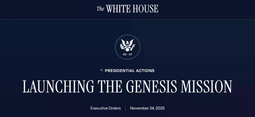 特朗普政府签署行政命令，启动“创世纪计划”_腾讯新闻