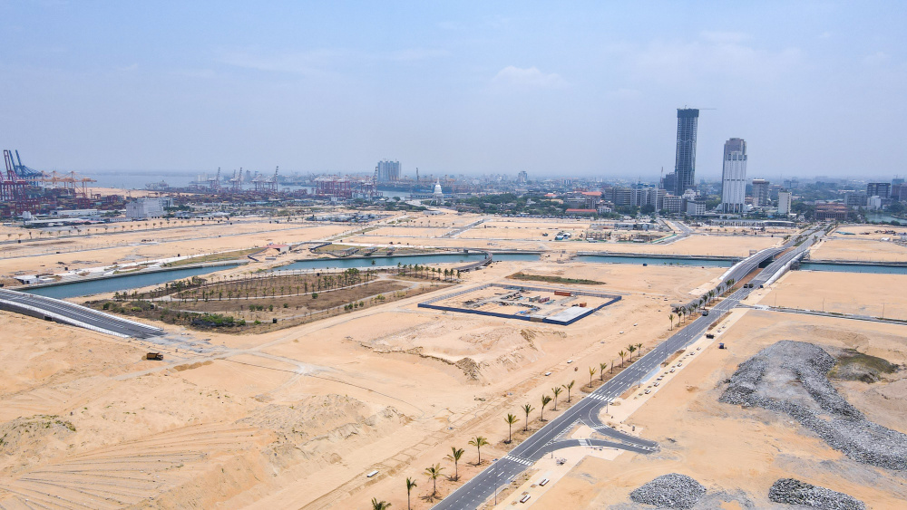 探访建设中的斯里兰卡科伦坡港口城_腾讯新闻