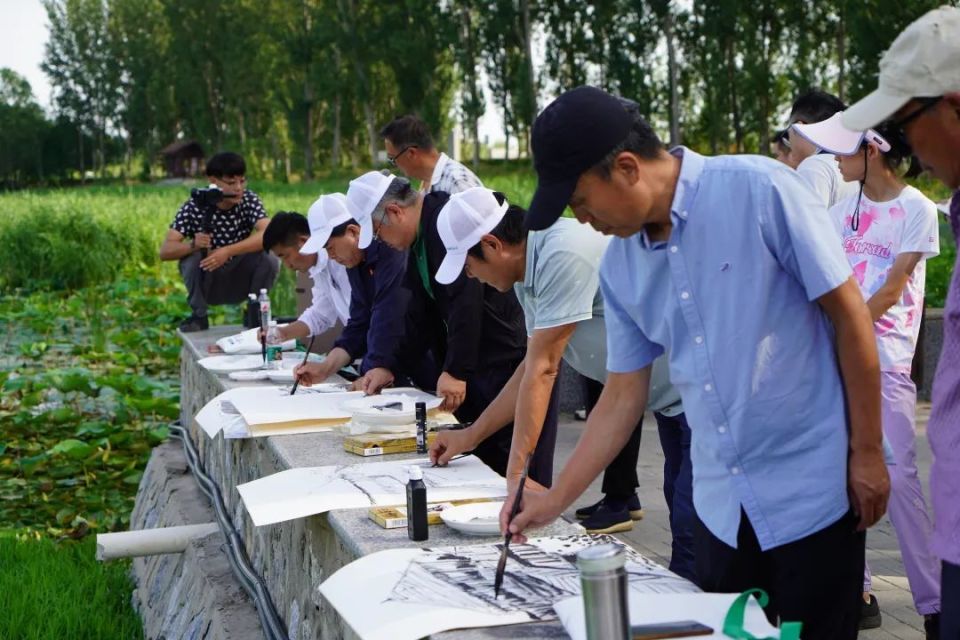 全国文艺名家走进雄安新区主题采风创作顺利进行