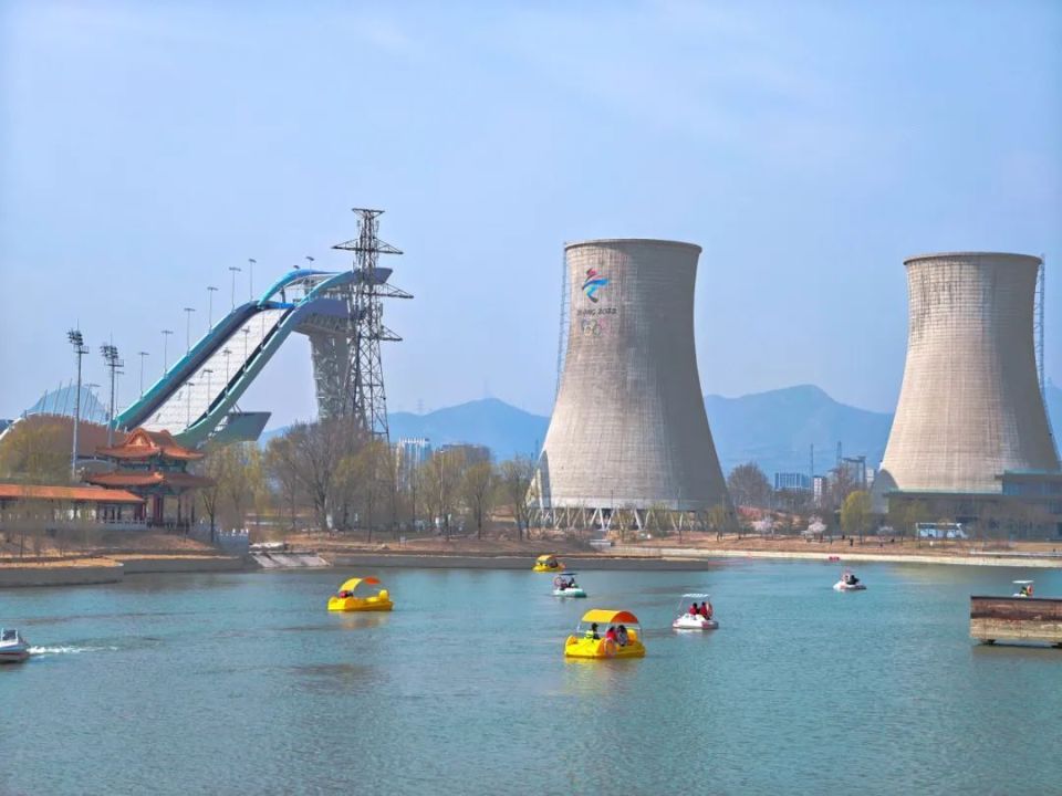 首钢园群明湖游船码头,开航啦!_腾讯新闻