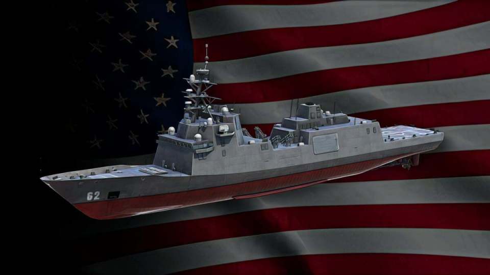 美国海军星座级护卫舰图片