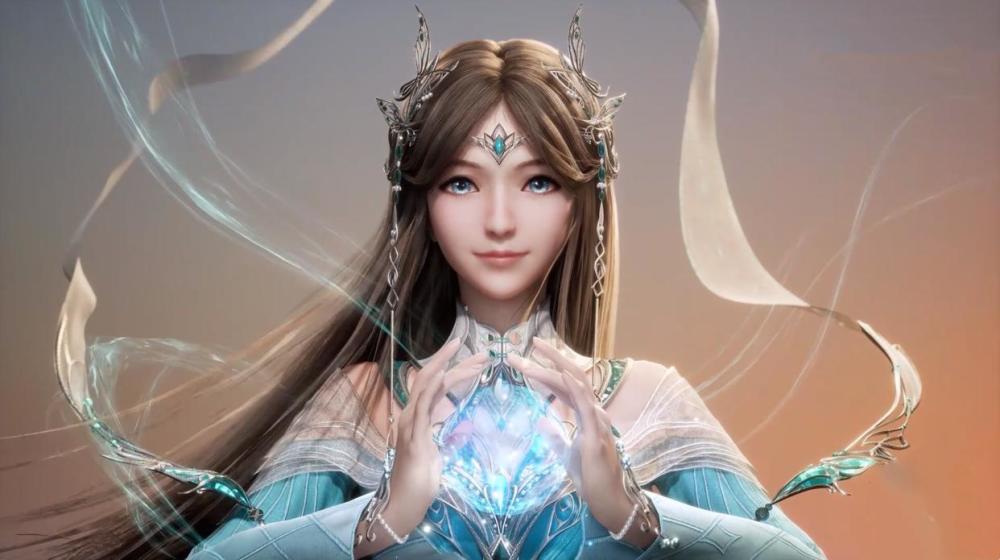 斗罗:荣荣"九彩神女"曝光,青丝腿配碧瞳,94级魂力释放玉女环_腾讯新闻